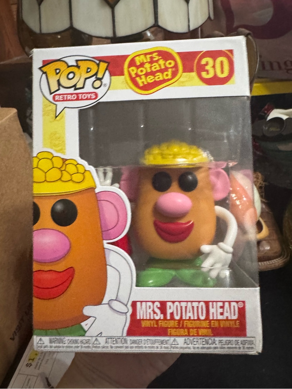 Funko Mrs. Potato Head Retro Toys Figure - Orange, Pink, Green